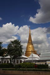 Golden Stupa in Bangkok, Thailand 