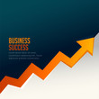 © starlineart - business success growth arrow with upward arrow