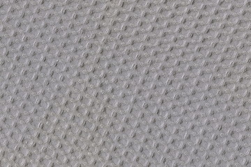 Poster - The texture of a gray cotton fabric with a diagonal weave. Monochrome background of coarse gray natural cotton fabric.