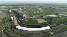 Silverstone, England Race Track Overview From Above