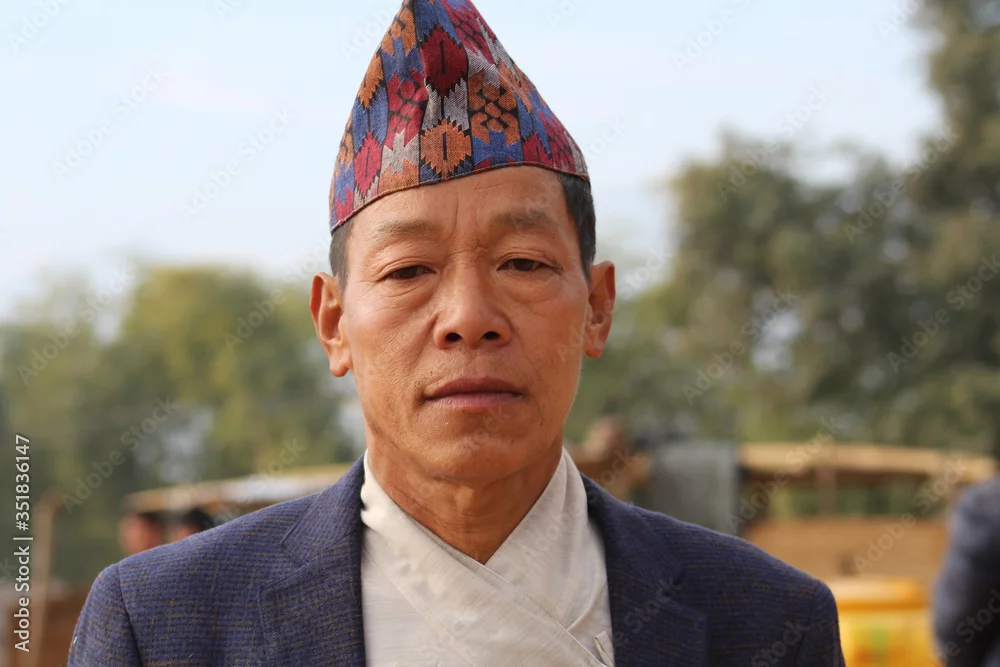 Farmer from Chitwan smiling