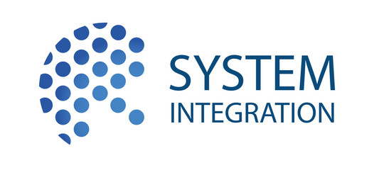 Vector logo of a system integration company