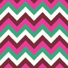 Seamless Colorful Abstract Zigzag Pattern
