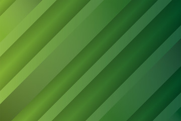 Poster - green gradient background with diagonal element and transparency black shadow. Horizontal layout of wallpaper