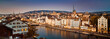 panorama of zurich 
