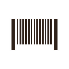 bar code flat style icon vector design