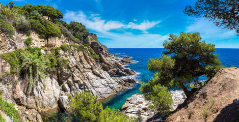 Wall Mural - Coast of Lloret de Mar i