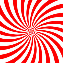 Red Swirl Background, Poster Design Template, Vector Illustration