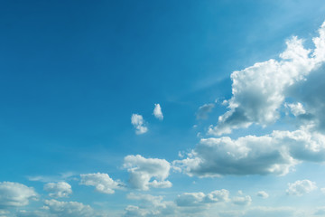 clear blue sky and cloud