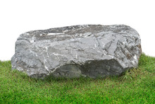 Stones White Background, Clipping Path