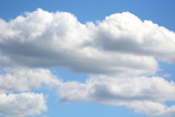 Fototapeta Na sufit - White cloud on blue sky background