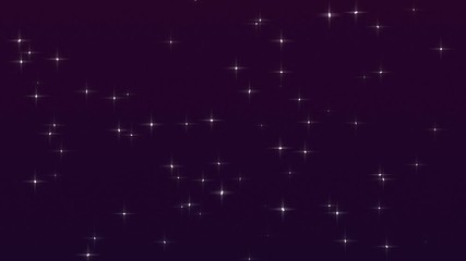 Wall Mural - set of four seamless loop glittering backgrounds with chaotically flying particles. glamour motion g