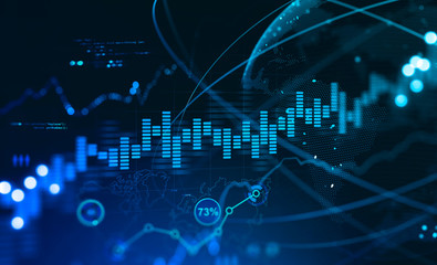 Poster - Growing digital graph interface, global market