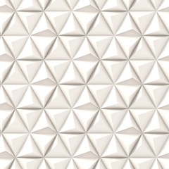 Poster - 3d illustration of seamles parametric pattern