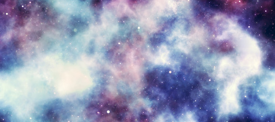 Wall Mural - Galaxy night sky artistic background, texture.