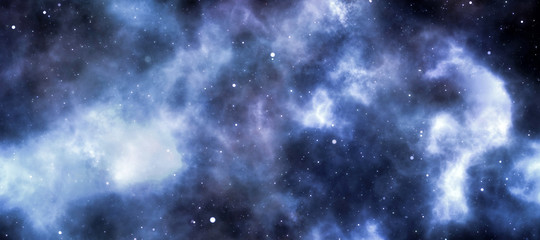 Wall Mural - Galaxy night sky artistic background, texture.