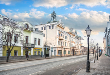 Wall Mural - Чернояровский пассаж The building of the Chernoyarovsky passage