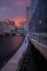 Milwaukee riverwalk