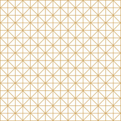 Poster - abstract golden geometric seamless pattern. modern luxury style. outline vector illustration.