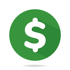 Poster - Money icon vector. dollar symbol sign