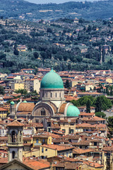 Wall Mural - Great Synagogue of Florence - Italy