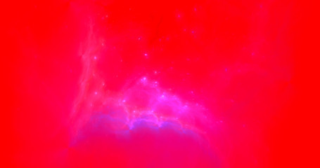 3d rendering abstract red fractal light background