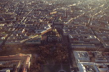 Aerial View Of St Isaac Cathedral In City