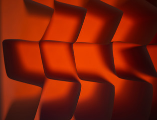 Dark red cubed shaped background