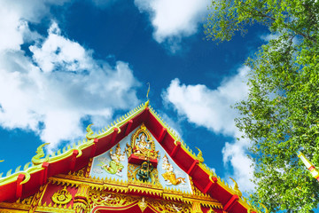 Wall Mural - Local Temple in Chaing Mai. Thailand