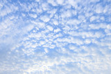 Fototapeta Niebo - Beautiful clouds in the sky on a clear day.