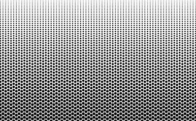 Poster - Gradient halftone. Fade dot. Background dots. Point texture. Overlay effect. Gradation transition. Half tone polka. Pop art design. Screentone prints. Comic designs. Dotted textured. Halfton noise