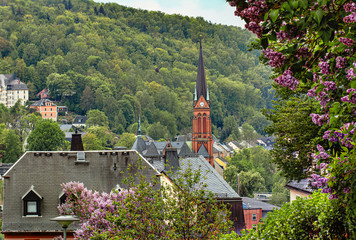 Canvas Print - Aue Erzgebirge