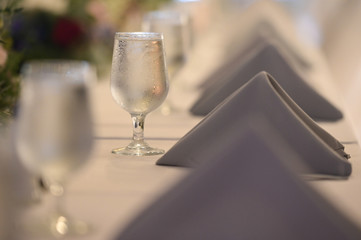 Wall Mural - Decoration of wedding tables.