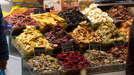 dried fruits and nuts