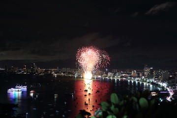 Pattaya International Fireworks Festival, Thailand