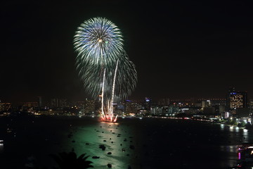 Pattaya International Fireworks Festival, Thailand