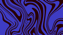 Monochrome Marble Vector Texture. Abstract Liquid Wavy Background. Optical Illusion Motion Striped 3d Effect.
