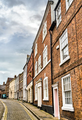 Canvas Print - Traditional houses in the old town of Chester, England