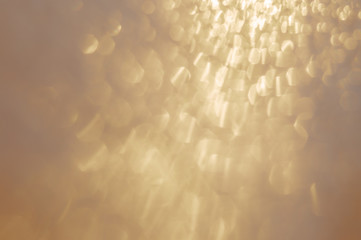 Wall Mural - abstract background with bokeh yellow. bokeh texture