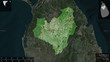 Anuradhapura, Sri Lanka - composition. Satellite