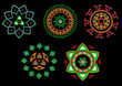 © TT3 Design - ethnic golden 3d embroidery pattern