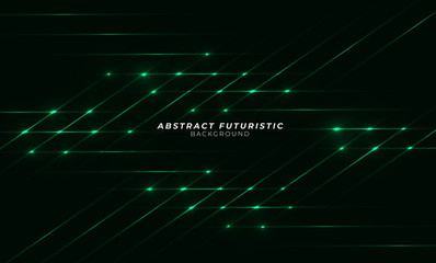 abstract green laser beams. isolated on transparent black background. abstract futuristic art wallpa