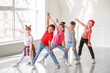 © Pixel-Shot - Cute little children in dance studio