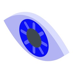 Poster - Eye quest icon. Isometric of eye quest vector icon for web design isolated on white background