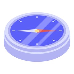Poster - Quest compass icon. Isometric of quest compass vector icon for web design isolated on white background