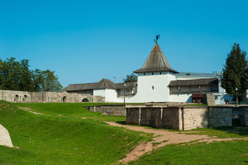 Kremlin Tower of Pskov city