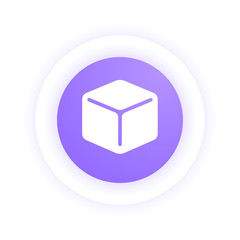 Sticker - Cube -  Icon