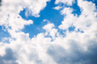 © alignedd - Beautiful blue sky with clouds