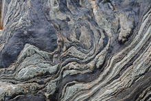 Natural Rock Texture Background On The Beach In The North Of Spain