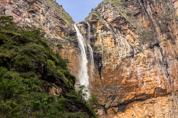 waterfall of the board, minas gerais.